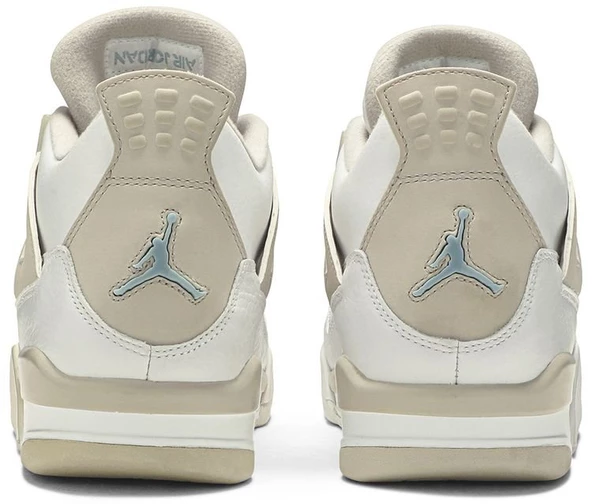 Nike Air Jordan Retro 4 Linen Spor Ayakkabı - Resim 6