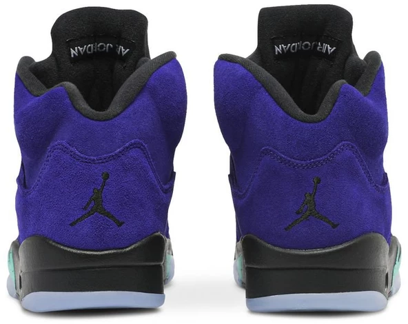 Nike Air Jordan Retro 5 Alternate Grape Spor ayakkabı - 6