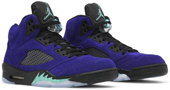 Nike Air Jordan Retro 5 Alternate Grape Spor ayakkabı - 8