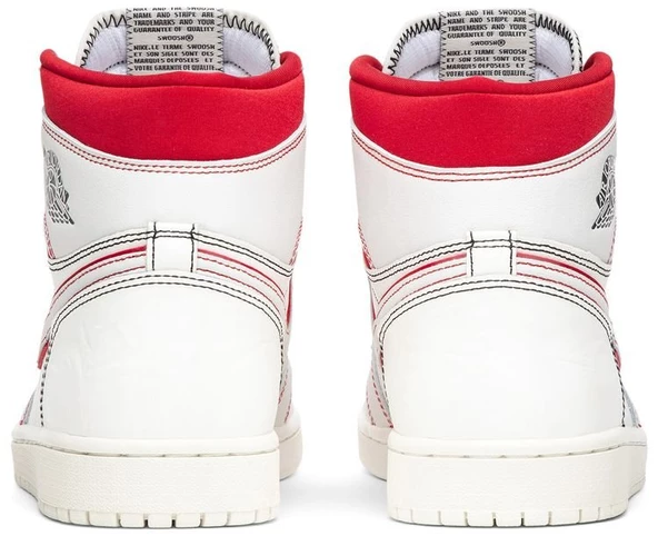 Nike Air Jordan 1 Retro High OG Phantom Spor Ayakkabı - Resim 6