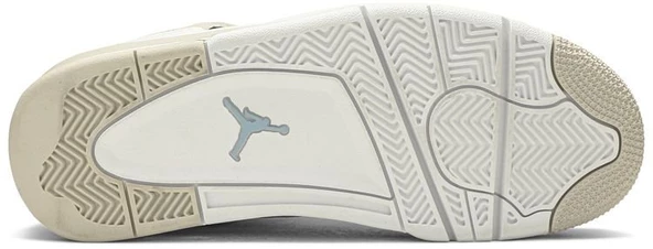 Nike Air Jordan Retro 4 Linen Spor Ayakkabı - Resim 4