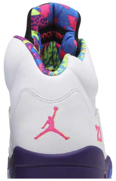 Nike Air Jordan Retro 5 Alternate Bel-Air Spor Ayakkabı - Resim 7