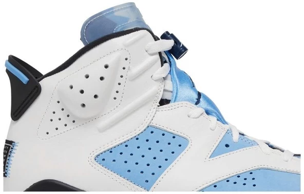 Nike Air Jordan 6 Retro UNC White Spor Ayakkabı - 2