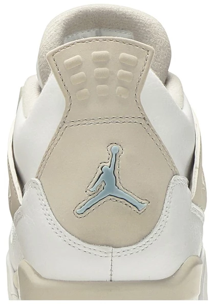 Nike Air Jordan Retro 4 Linen Spor Ayakkabı - Resim 7