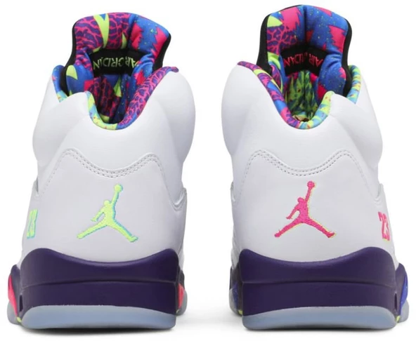 Nike Air Jordan Retro 5 Alternate Bel-Air Spor Ayakkabı - Resim 6