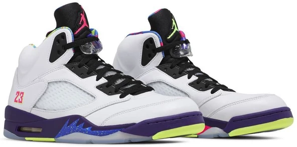 Nike Air Jordan Retro 5 Alternate Bel-Air Spor Ayakkabı - Resim 8