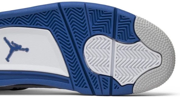 Nike Air Jordan Retro 4 White Motorsports Spor Ayakkabı - Resim 5