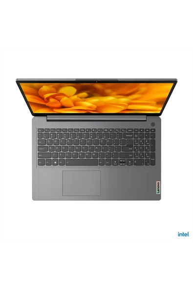 IdeaPad3 Intel Core i3-1215U 8GB 256GB SSD 15.6" FHD DOS Arctic Grey Dizüstü Bilgisayar 82RK011BTX - 2