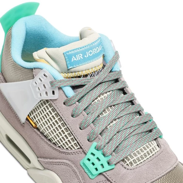 Nike Union La X Air Jordan 4 Retro Taupe Haze Spor ayakkabı - Resim 9