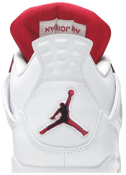 Nike Air Jordan Retro 4 Metallic Red Spor Ayakkabı - Resim 7