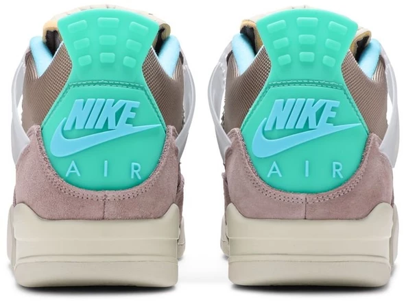 Nike Union La X Air Jordan 4 Retro Taupe Haze Spor ayakkabı - Resim 6