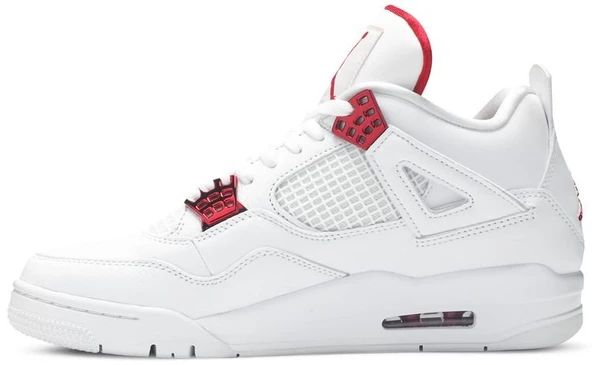 Nike Air Jordan Retro 4 Metallic Red Spor Ayakkabı - Resim 3