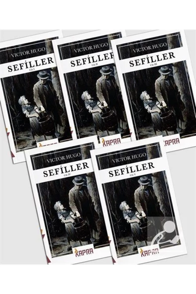 KAPRA YAYINLARI Sefiller 5 Cilt