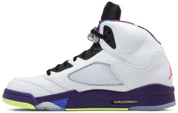 Nike Air Jordan Retro 5 Alternate Bel-Air Spor Ayakkabı - Resim 3