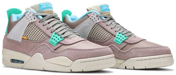 Nike Union La X Air Jordan 4 Retro Taupe Haze Spor ayakkabı - Resim 8