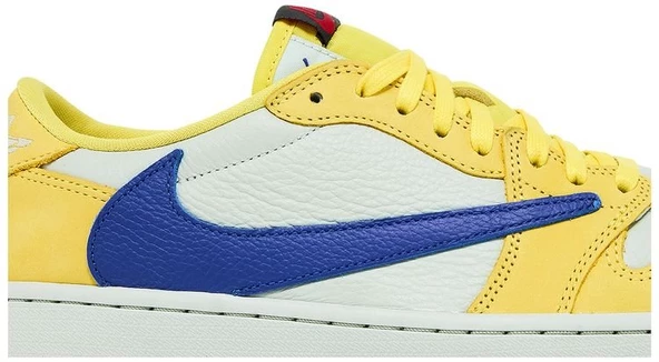 Nike Air Jordan 1 Retro Low OG SP Travis Scott Canary Spor Ayakkabı - 2