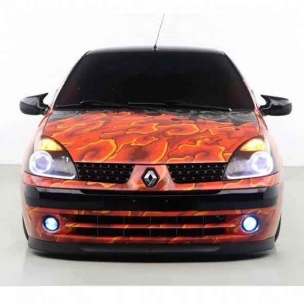 RENAULT CLİO 2 YARASA AYNA KAPAĞI FİBER SİYAH BOYALI - 10