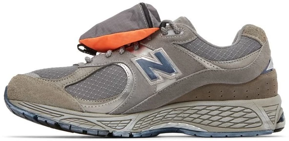 New Balance 2002R Pouch Castle Grey Spor Ayakkabı - Resim 3