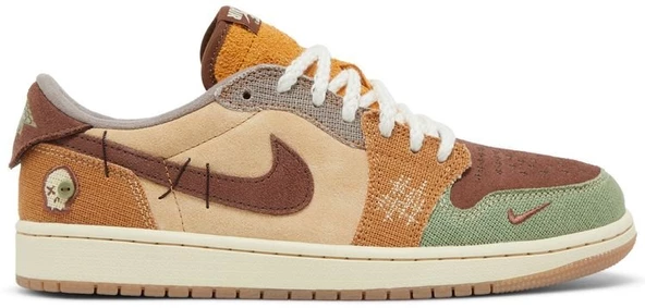 Nike Air Jordan 1 Retro Low OG X Zion Williamson Voodoo Spor Ayakkabı