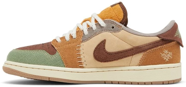 Nike Air Jordan 1 Retro Low OG X Zion Williamson Voodoo Spor Ayakkabı - 3