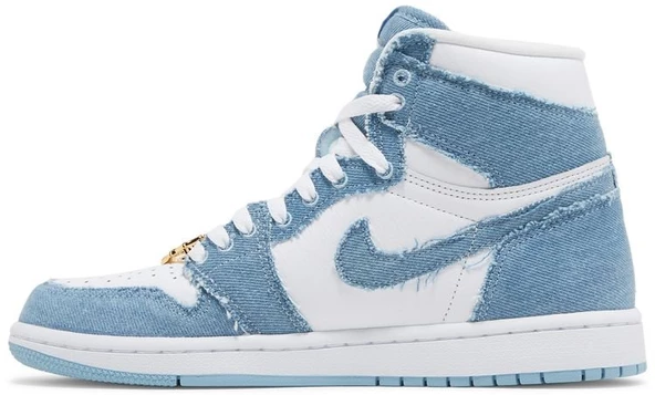 Nike Air Jordan 1 High OG Denim Spor Ayakkabı - Resim 3