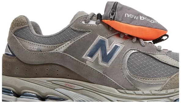 New Balance 2002R Pouch Castle Grey Spor Ayakkabı - Resim 2