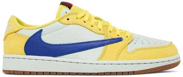 Nike Air Jordan 1 Retro Low OG SP Travis Scott Canary Spor Ayakkabı