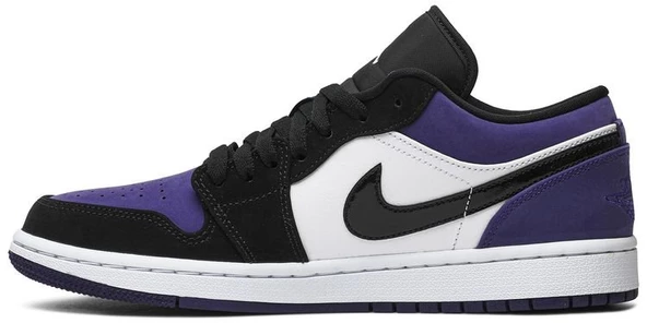 Nike Air Jordan 1 Low Court Purple Spor Ayakkabı - Resim 3