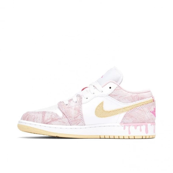 Nike Air Jordan 1 Low SE Arctic Punch Paint Spor Ayakkabı