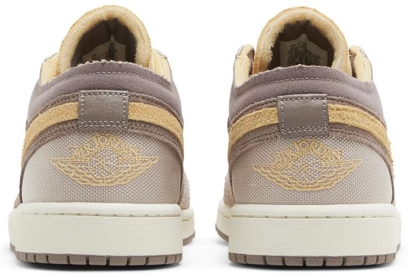 Nike Air Jordan 1 Low Craft Inside Out Tan Brown - Resim 6