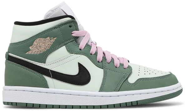 Nike Air Jordan 1 Mid Dutch Green Spor Ayakkabı
