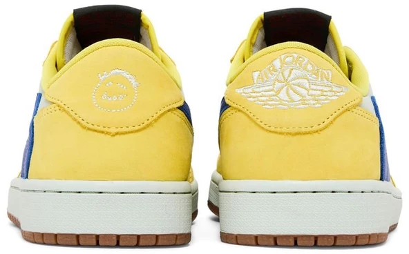 Nike Air Jordan 1 Retro Low OG SP Travis Scott Canary Spor Ayakkabı - 6