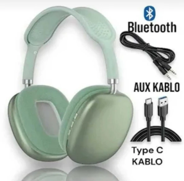 P9 YEŞİL BLUETOOTH KULAKLIK