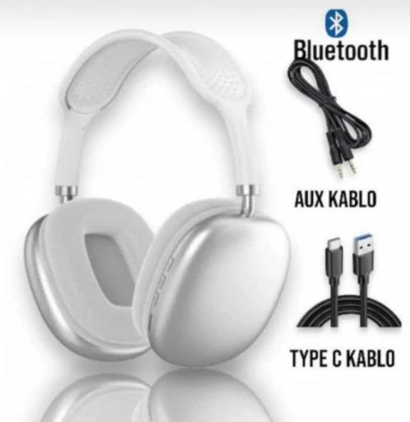 P9 BEYAZ BLUETOOTH KULAKLIK