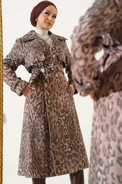 Karışık Desen Kuşaklı Kaban Taba ürün görseli 1