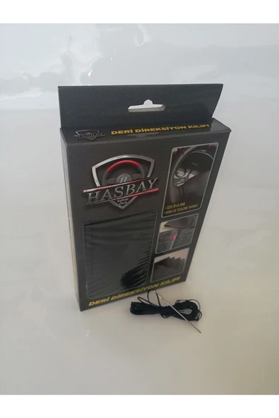 DİKİŞLİ DERİ DİREKSİYON KILIFI DAMARLI NOKTALI İTHAL DERİ SİYAH DİKİŞLİ FORD GRUBU - Resim 2