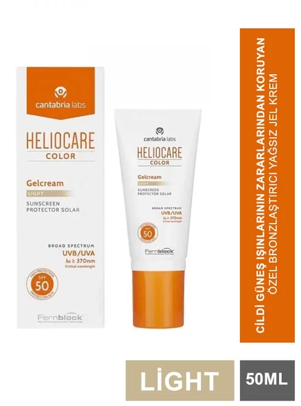 Heliocare Jel Krem Color SPF 50 50 mlLight