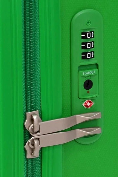 Benetton Trolley Valiz Yeşil Kabin Boy 14BNT1000-03-Y - 10