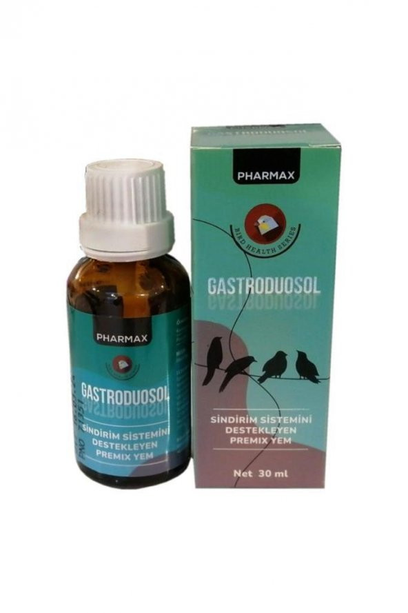 Pharmax Gastroduosol Kuşlar İçin Sindirim Sistemi Düzenleyici 30 ml