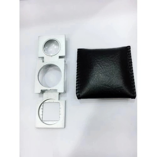 20 Mm Büyüteç Lup Dokumacı Büyüteci Full Çelik Katlanabilir Th9007a - Resim 6