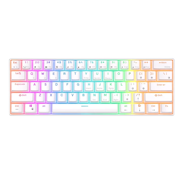Royal Kludge RK61 Beyaz 60% Kablosuz Gaming Klavye - 2