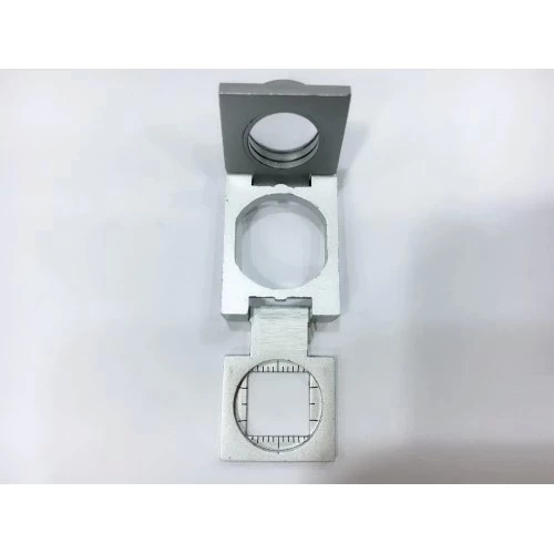 1cm Full Çelikkaplı Full Çelik Kaplı Katlamalı Büyüteç Th9008a - Resim 3