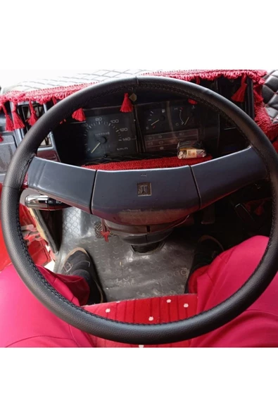 DİKİŞLİ DİREKSİYON KILIFI SİYAH DERİ/DİKİŞLİ ISUZU NPR (ESKİ KASA İÇİN) YENİSİ DİĞER İLANDA ürün görseli