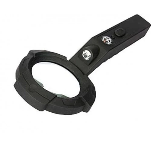 7 Led Aydınlatma,fener,pusula,4x Büyütme Okuma Büyüteç  Th600557 - 4