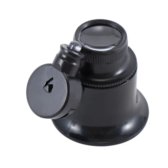 20x Büyütmeli,saat,takı Onarım Için Cam Lensli Optik Işıklı  Göz Büyüteçmg13b9a - Resim 2