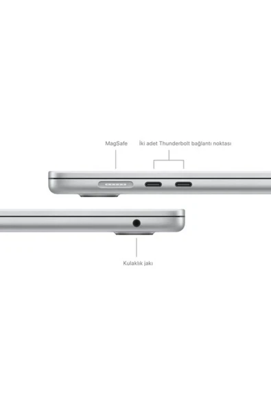 15-inch MacBook Air: Apple M3 chip with 8-core CPU and 10-core GPU, 8GB, 256GB SSD - Silver - 7