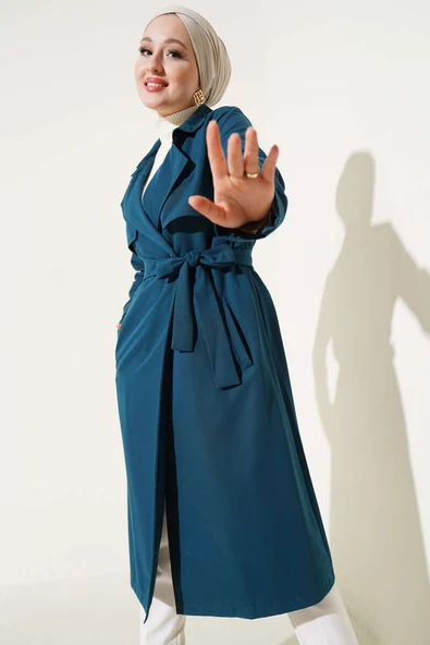 Kuşaklı Araboy Trenç Zümrüt ürün görseli 1