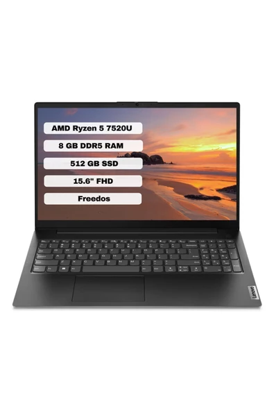 V15 G4 Amn 82yu00qktx Amd Ryzen 5 7520u 8gb 512gb Ssd Freedos 15.6" Fhd Bilgisayar