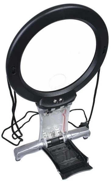 2x 6x Led Eller Serbest,boyun Asılı,dıkış,okuma İçin En Uygun Büyüteç 11b1 - 7