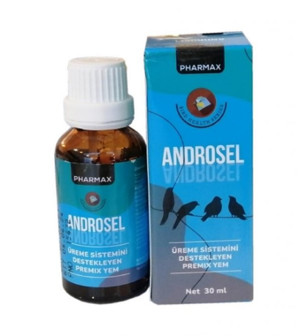 Pharmax Androsel Kuşlar İçin Üreme Sistemi Düzenleyici 30 ml